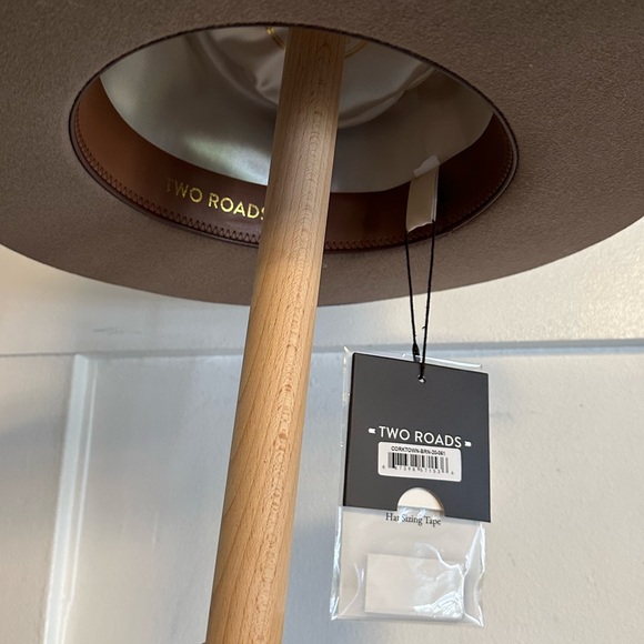 COPY - Two Roads CORKTOWN FEDORA HAT – BROWN size XL 61 - Picture 5 of 12